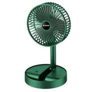 Multifunctional Desktop Circulation Fan | Foldable USB Rechargeable Portable Table Fan – Quiet, Adjustable & Fast-Charging Cooling Companion