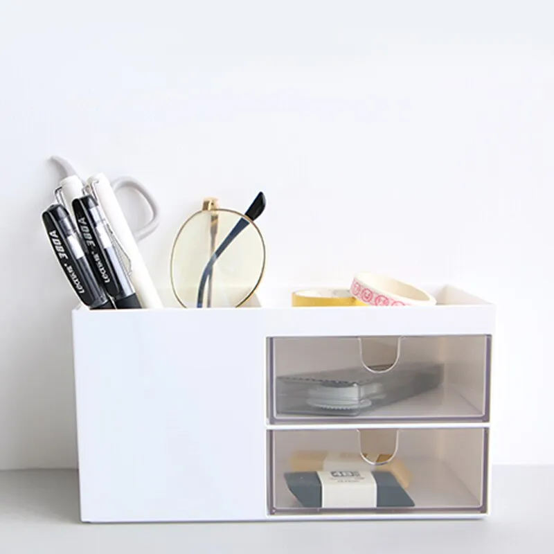 Multifunctional Desktop Stationery Storage Box Organizer