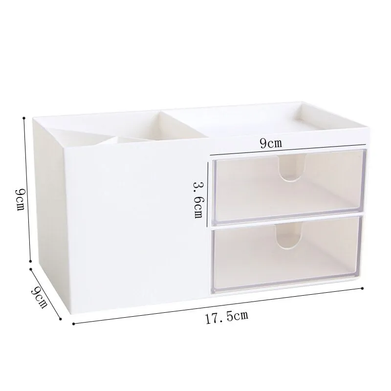 Multifunctional Desktop Stationery Storage Box Organizer