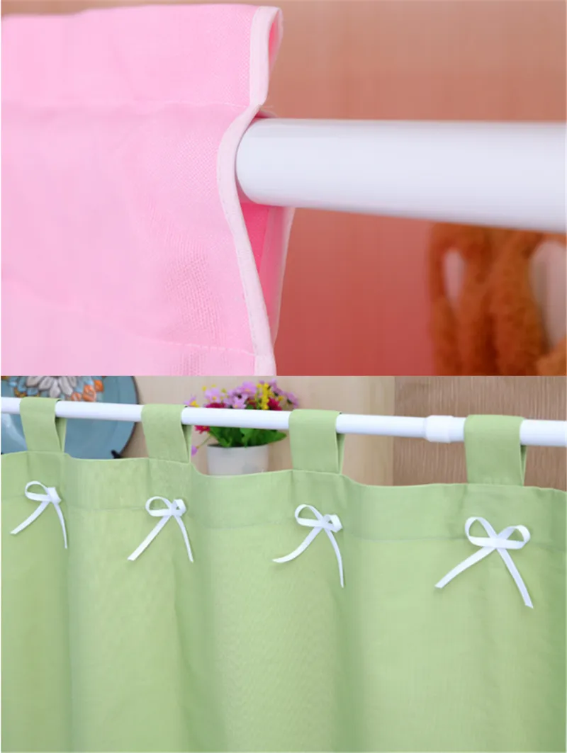 Multifunctional Door Curtain Rod Free Installation, Free Punching, White Adjustable