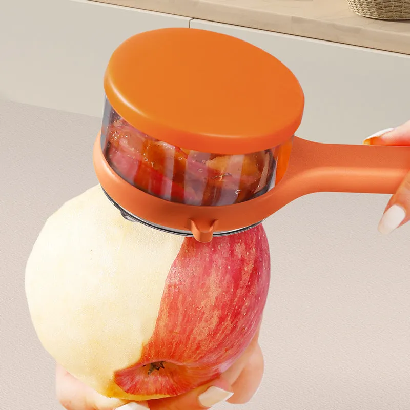 Multifunctional Peeler with Storage Bucket, Peeler with Storage Box