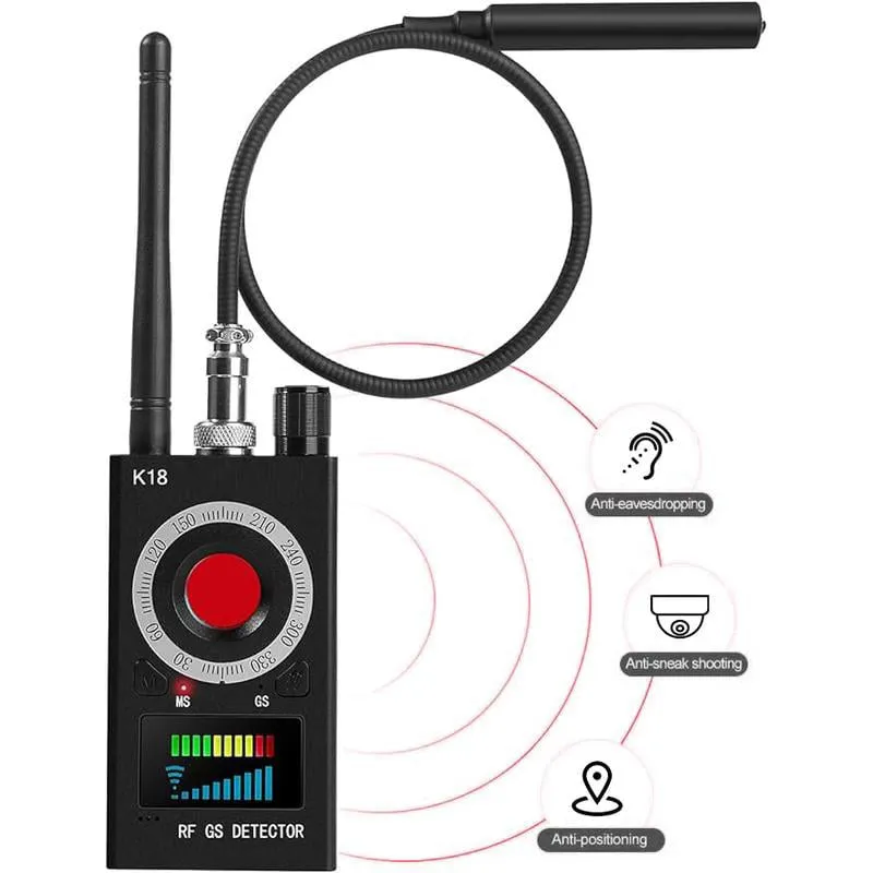Multipurpose Cordless Anti Spy Camera Detector