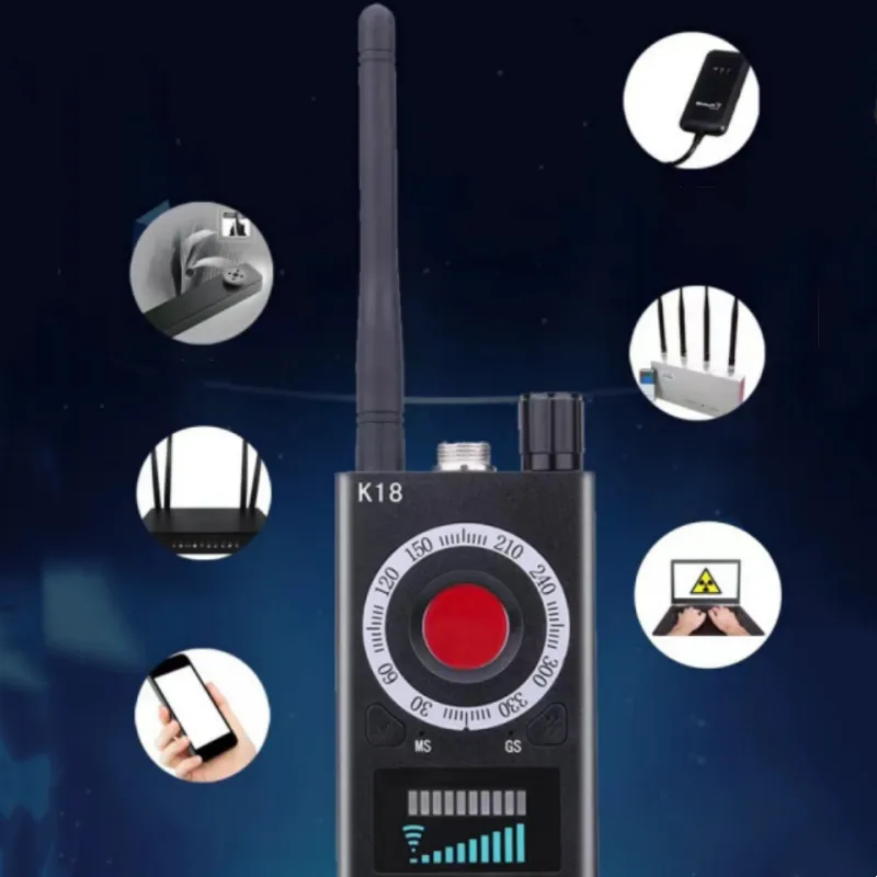 Multipurpose Cordless Anti Spy Camera Detector