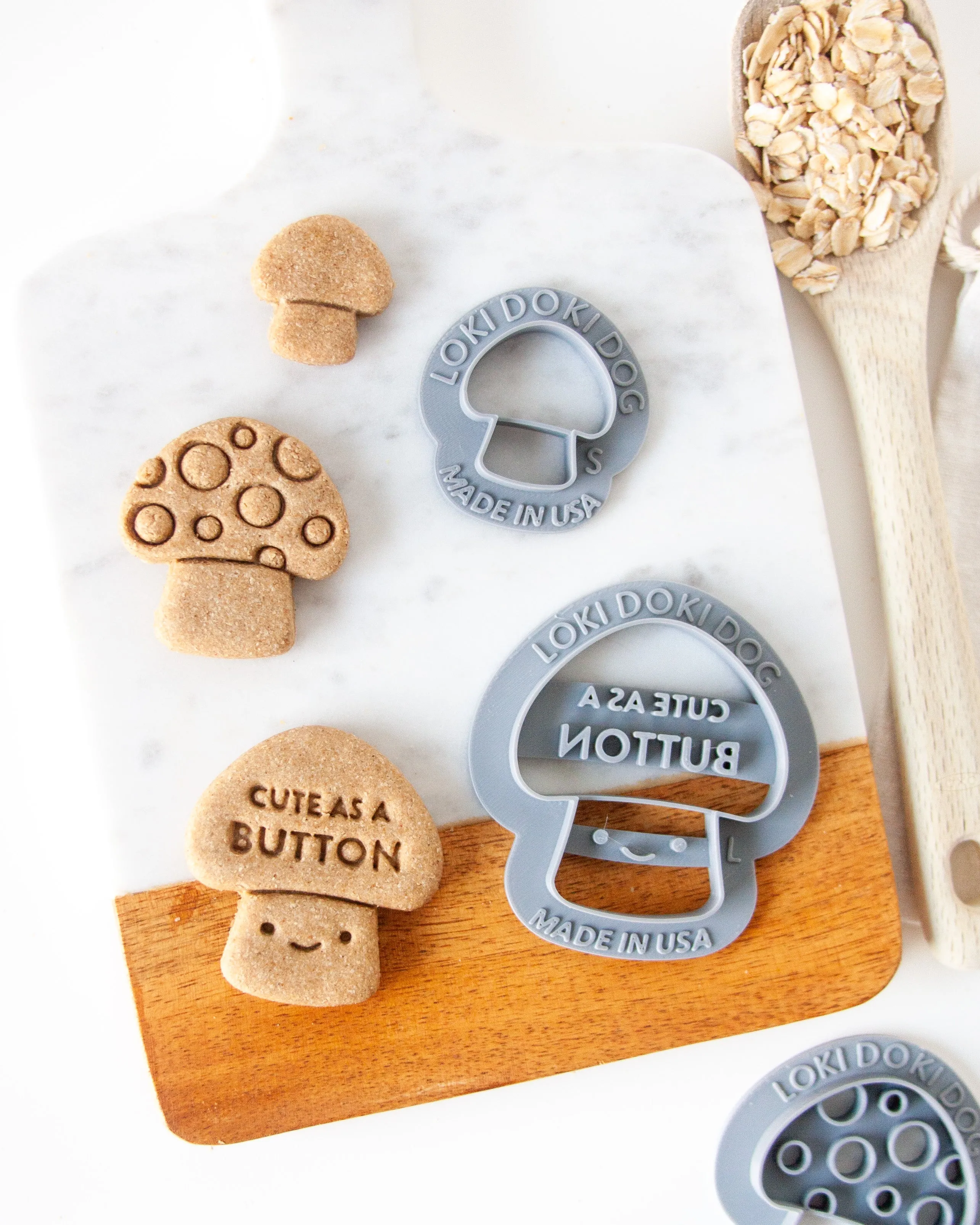 Mushroom Bouquet BUNDLE of Cookie Cutters (Bundle of 3)