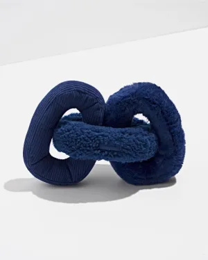 Navy Chew Chain Plush Dog Toy