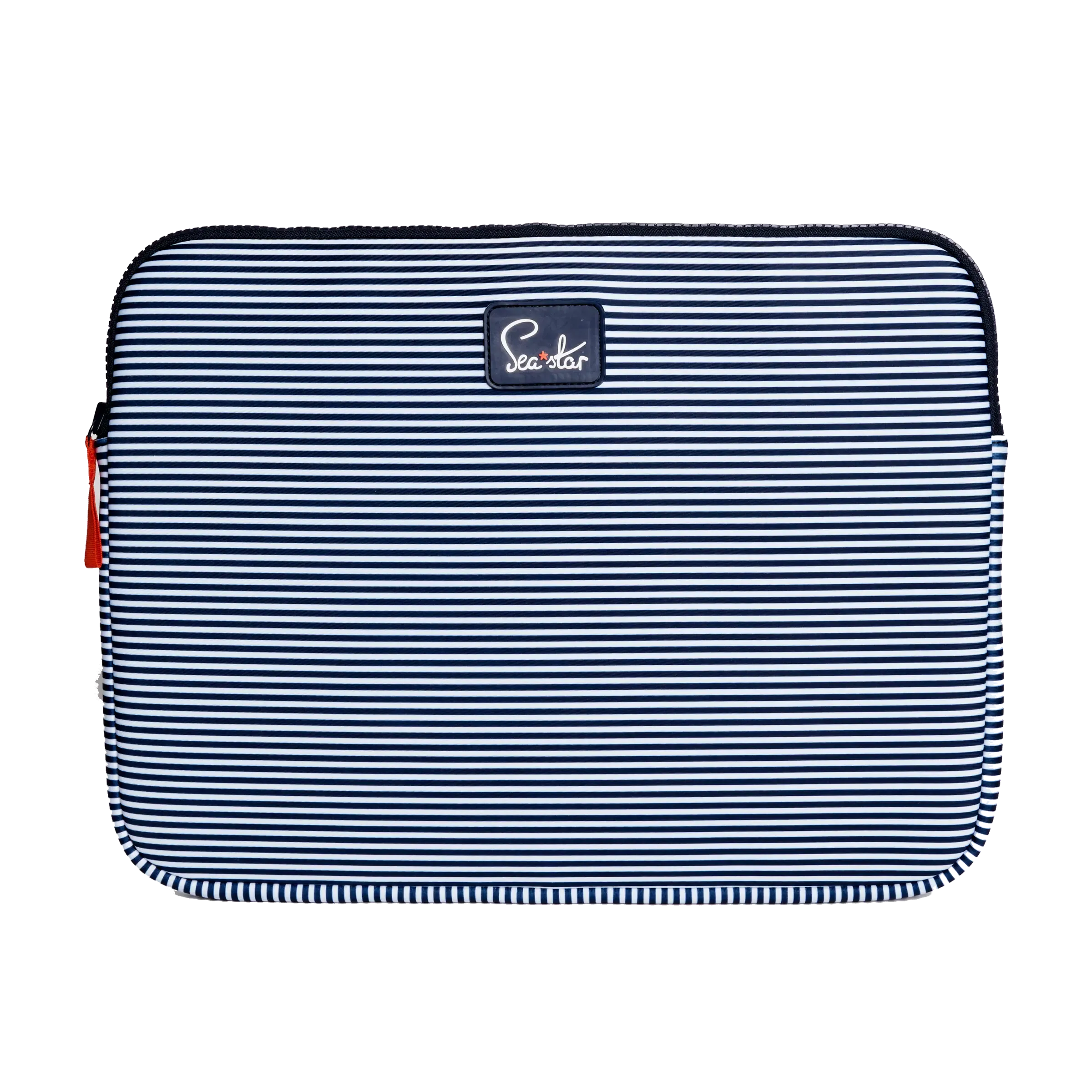 NAVY/WHITE MICROSTRIPE - COMMUTER SLEEVE