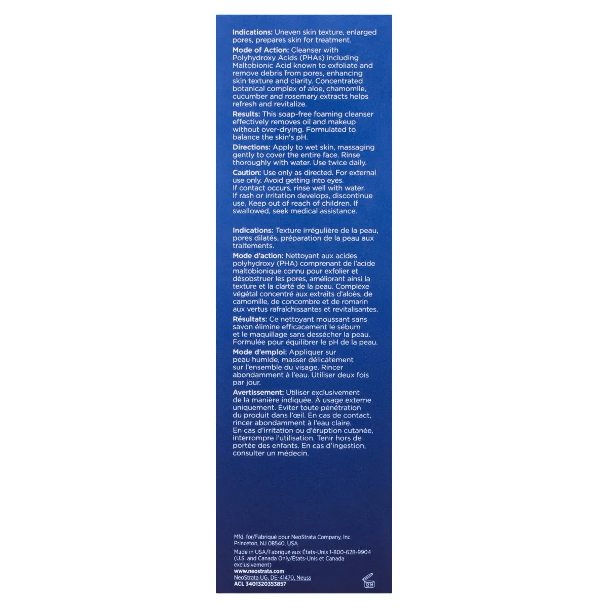 Neostrata Skin Active Exfoliating Wash 125mL