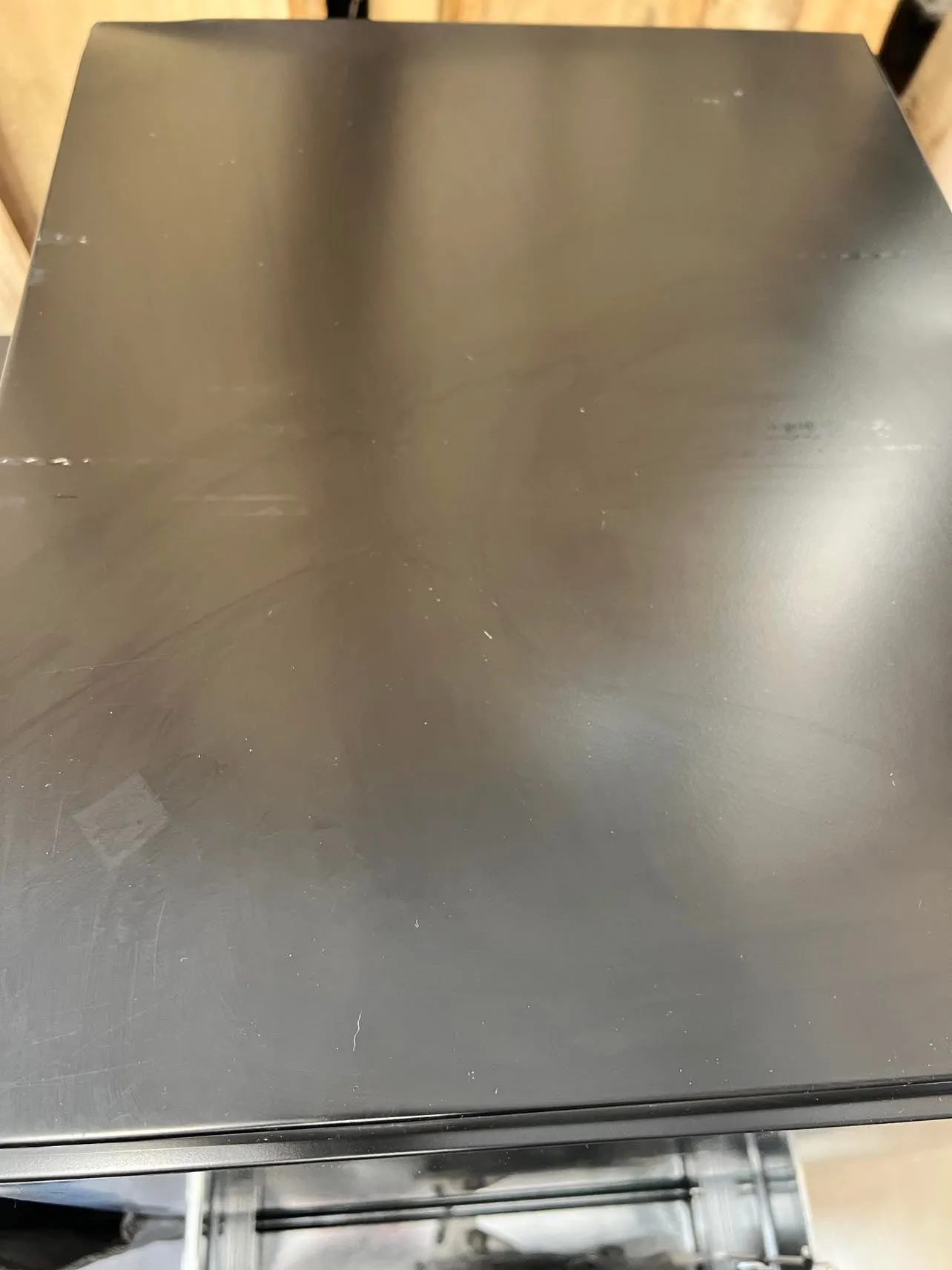 New Hirsh Soho Organizer Space Solutions - Vertical filing cabinet - 3 drawers - metal - black! 1 dent on back left corner & Minor cosmetic marks from transport shown in pics! Retails $295 