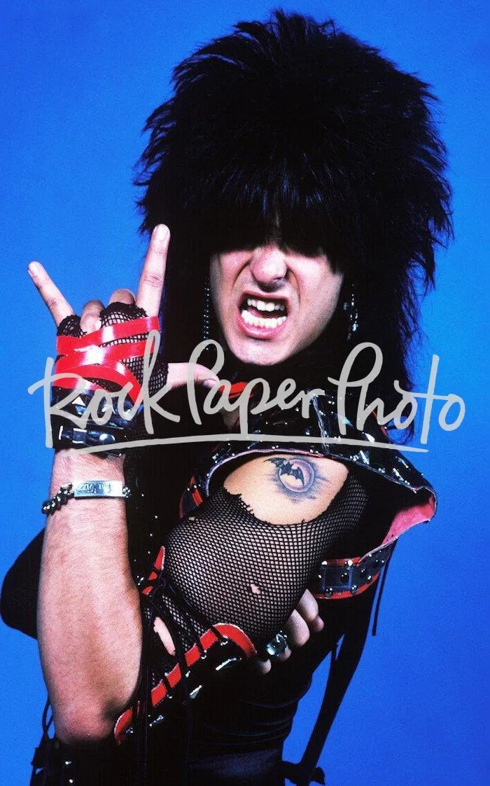 Nikki Sixx of Motley Crue, USA 1984