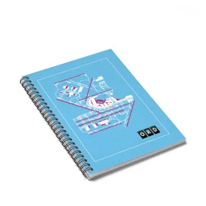ORD Airport Diagram - Spiral Notebook