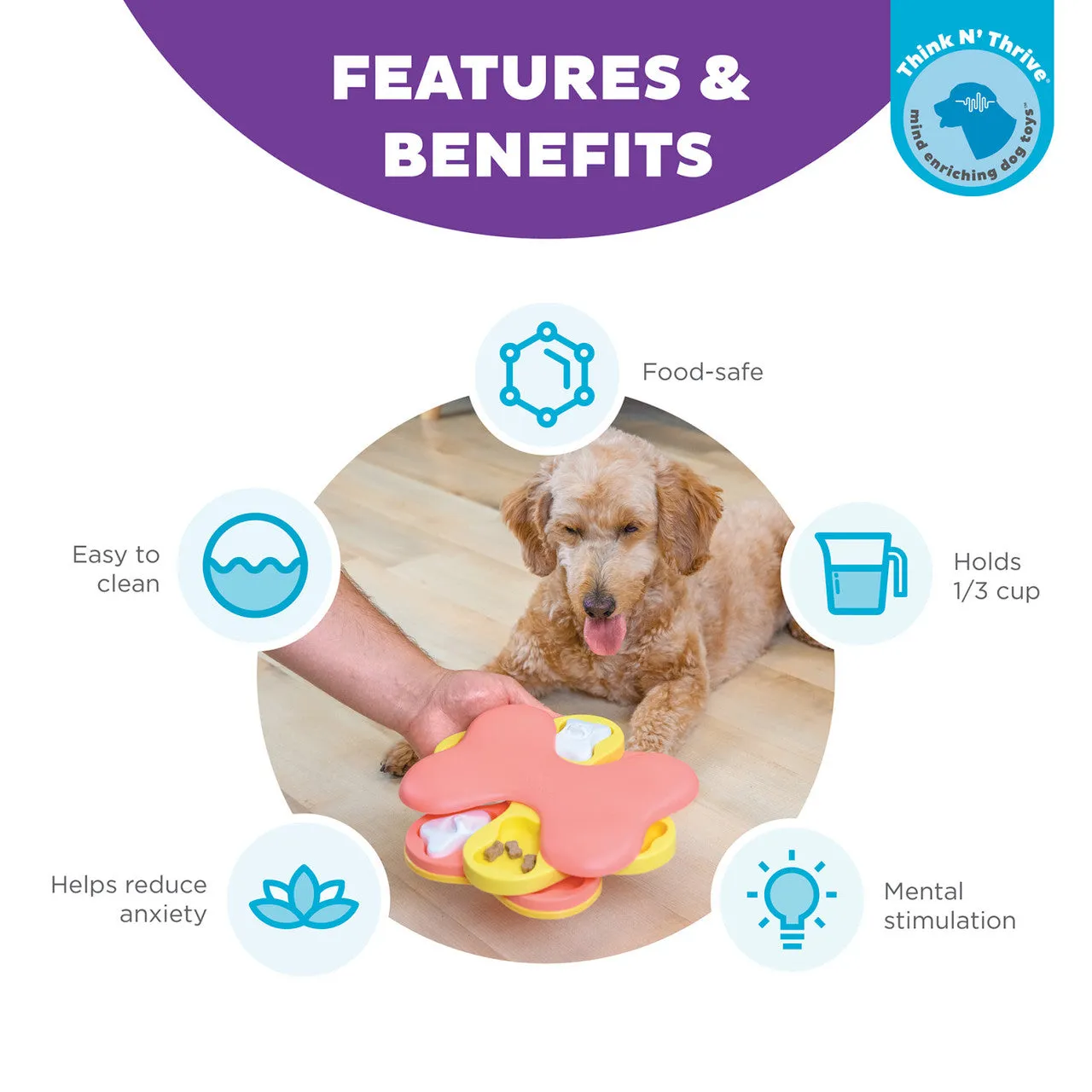 Outward Hound Nina Ottosson Mini Dog Tornado Puzzle