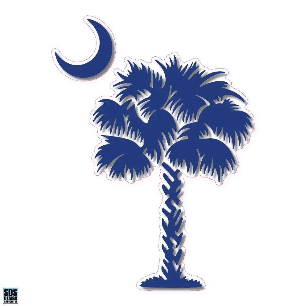Palmetto Tree Mini 2 inch Decal