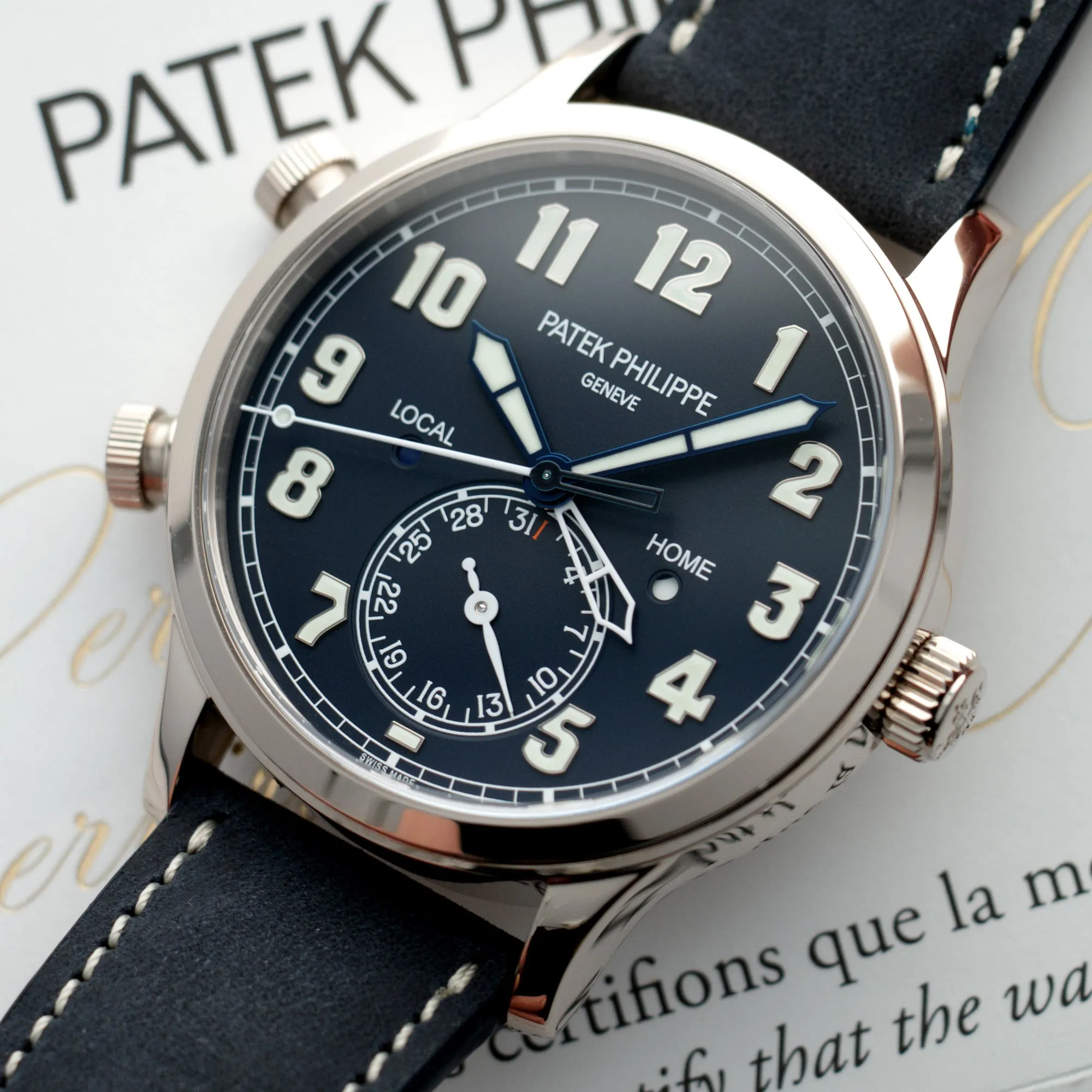 Patek Philippe Calatrava Pilot Travel Time Ref. 5524G