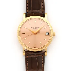 Patek Philippe Rose Gold Calatrava Watch Ref. 3802