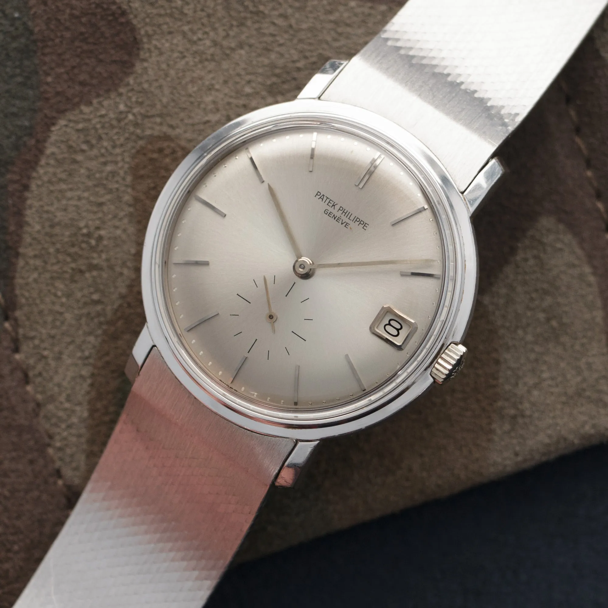 Patek Philippe White Gold Calatrava Automatic Watch Ref. 3445