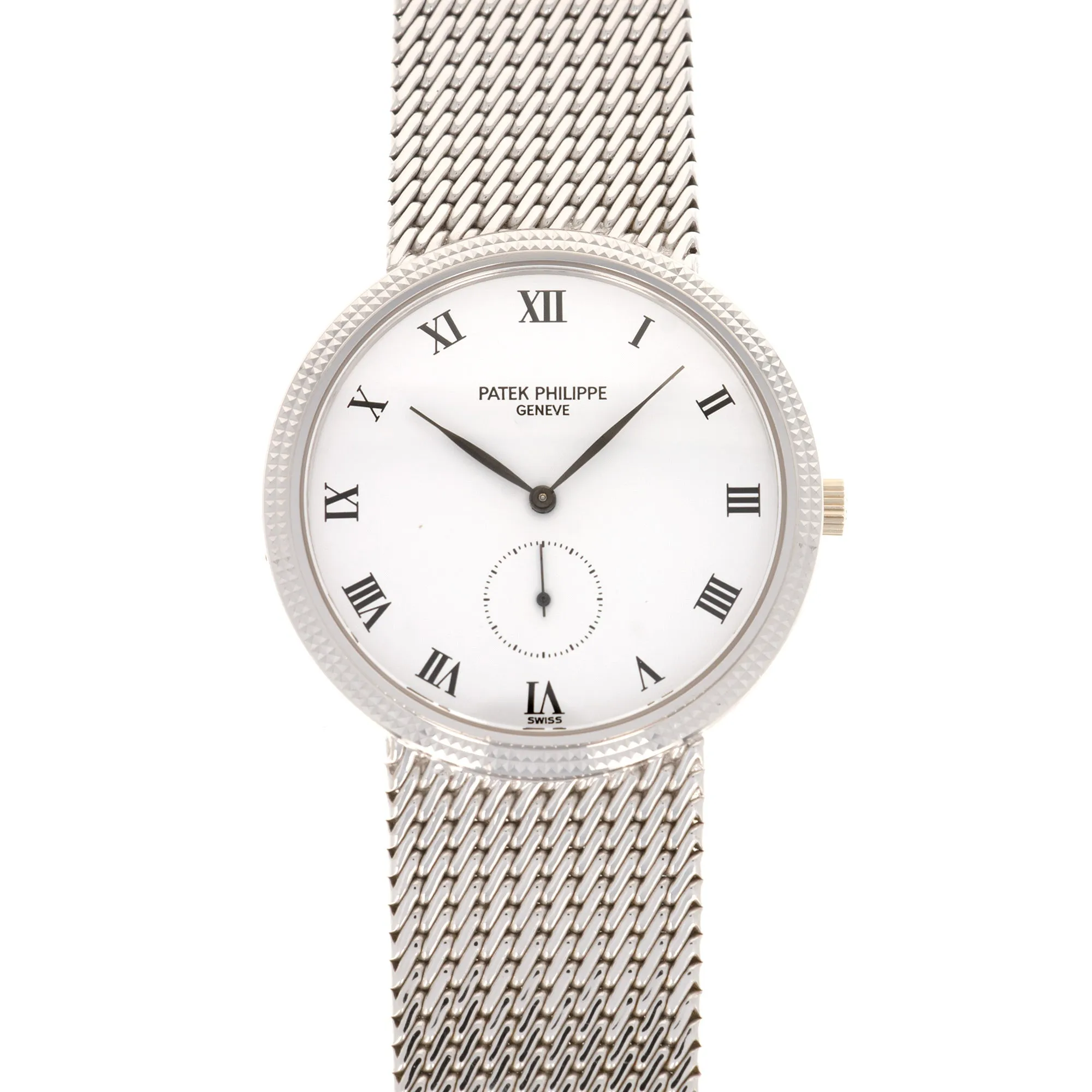Patek Philippe White Gold Calatrava Watch Ref. 3919