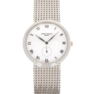 Patek Philippe White Gold Calatrava Watch Ref. 3919
