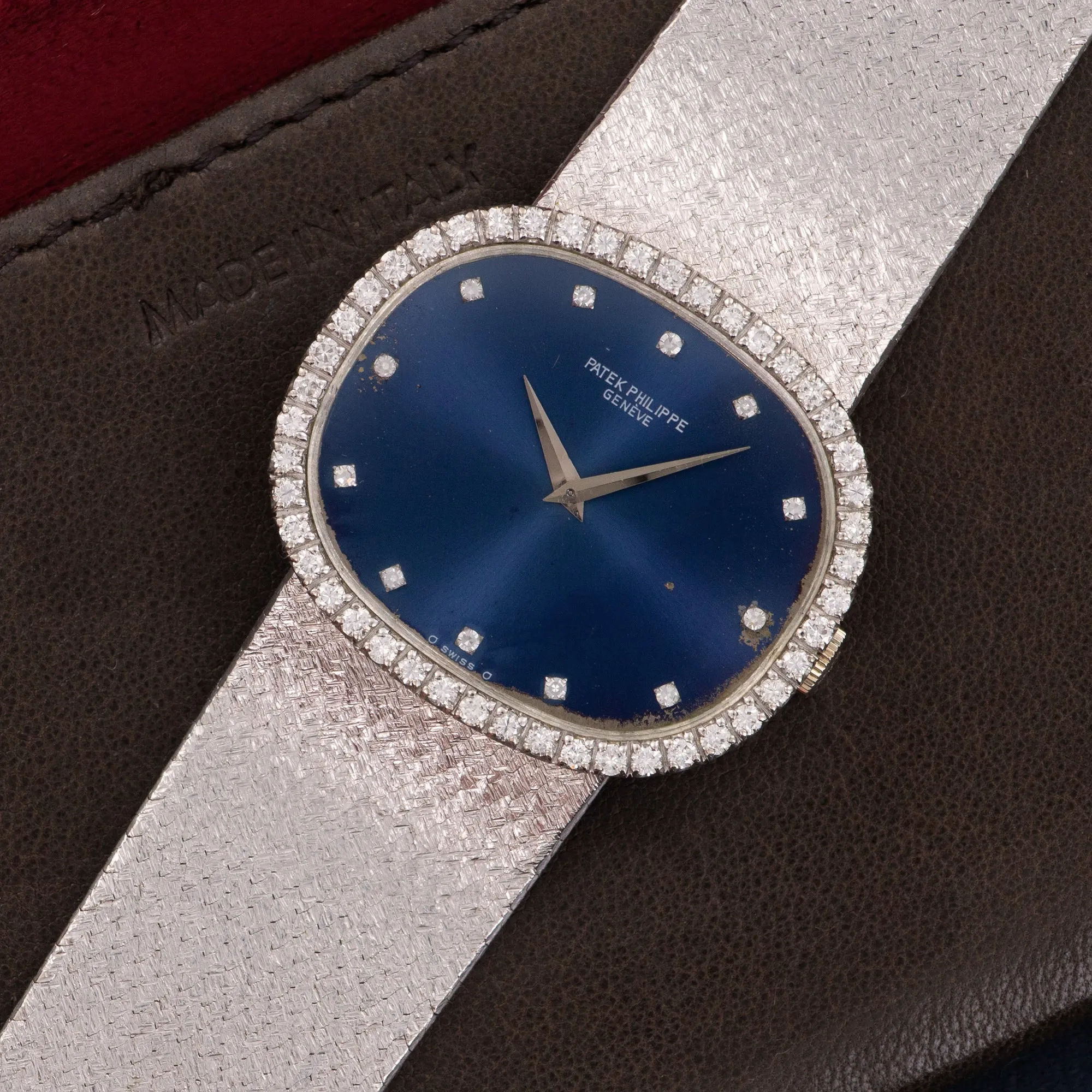 Patek Philippe White Gold Diamond Watch