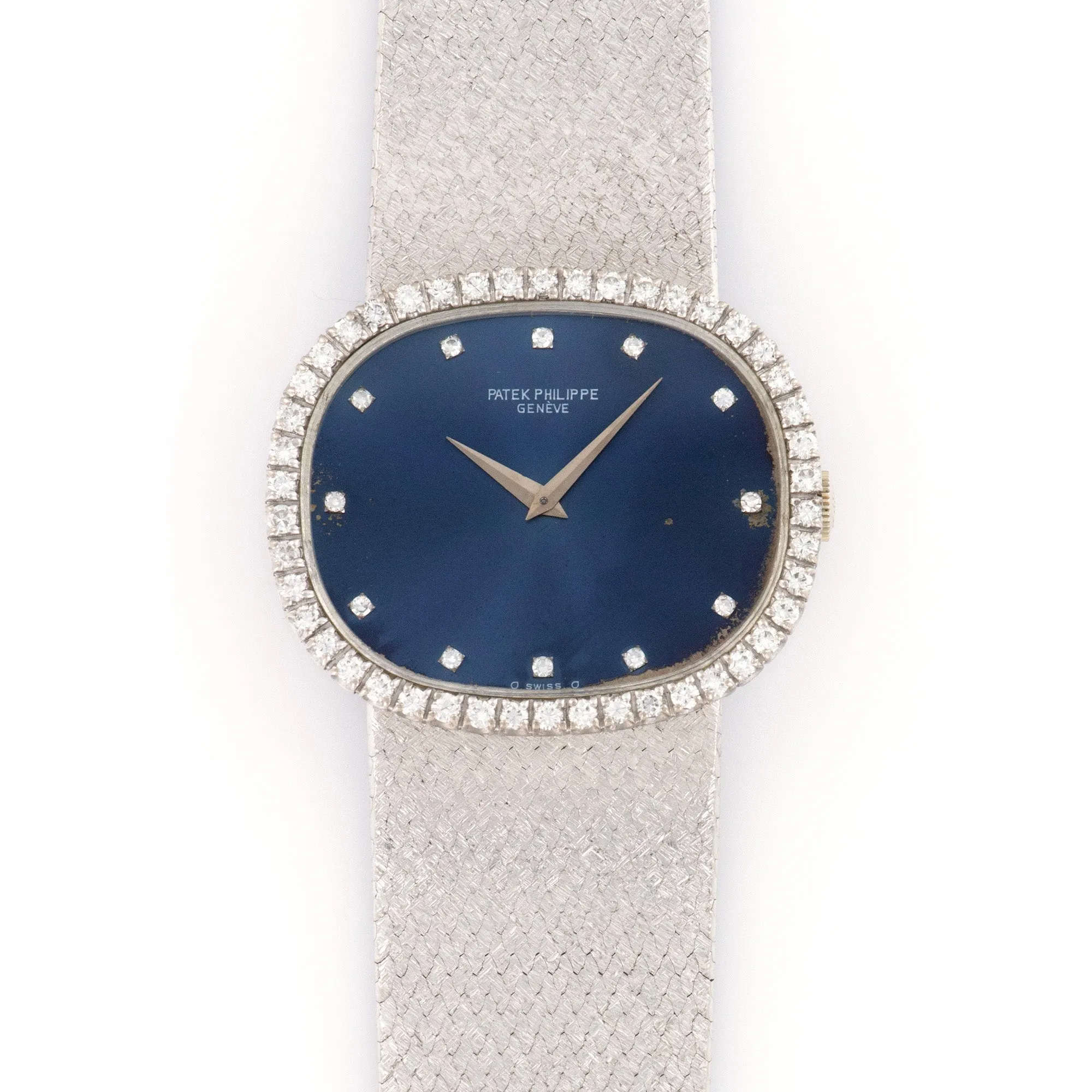 Patek Philippe White Gold Diamond Watch