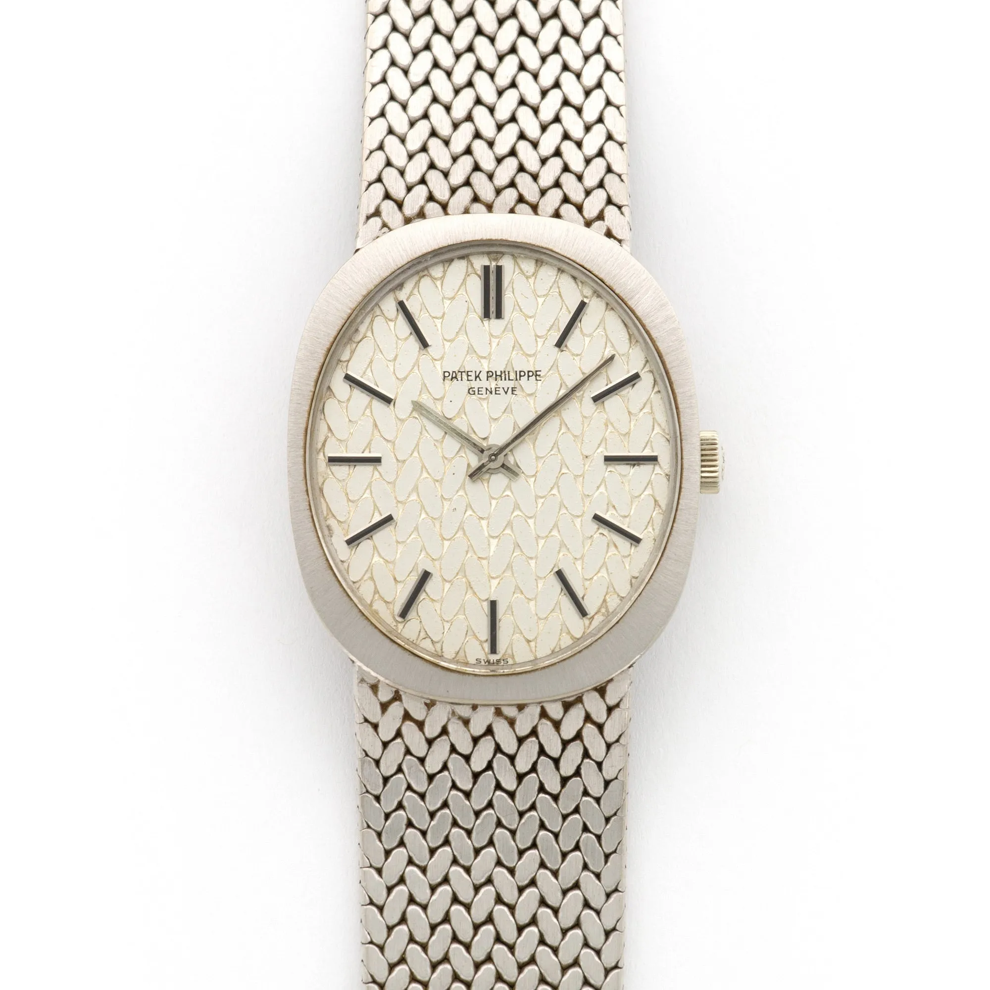 Patek Philippe White Gold Ellipse Watch Ref. 3584