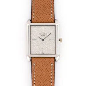 Patek Philippe White Gold Strap Watch, Ref. 3671