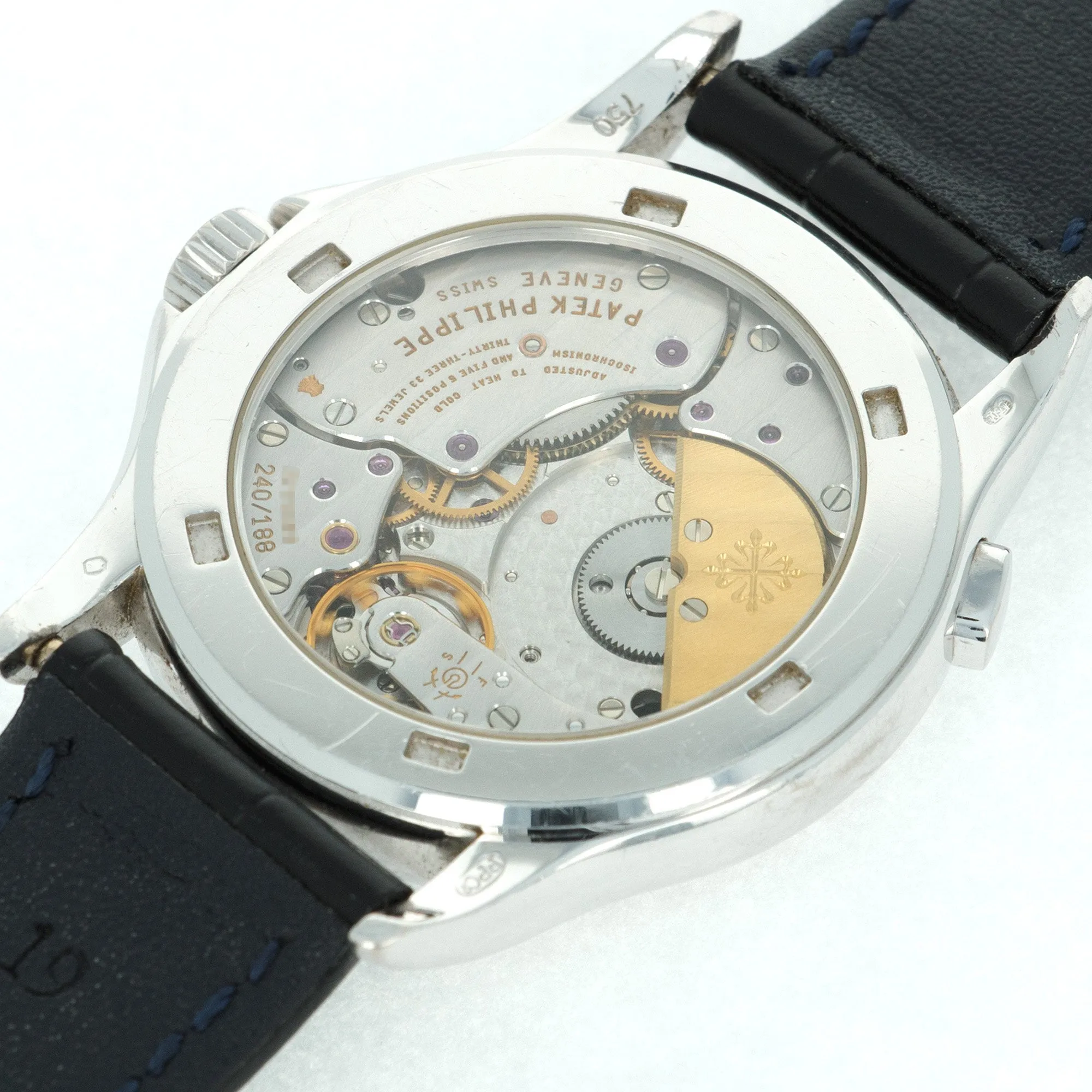 Patek Philippe White Gold World Time Watch Ref. 5110