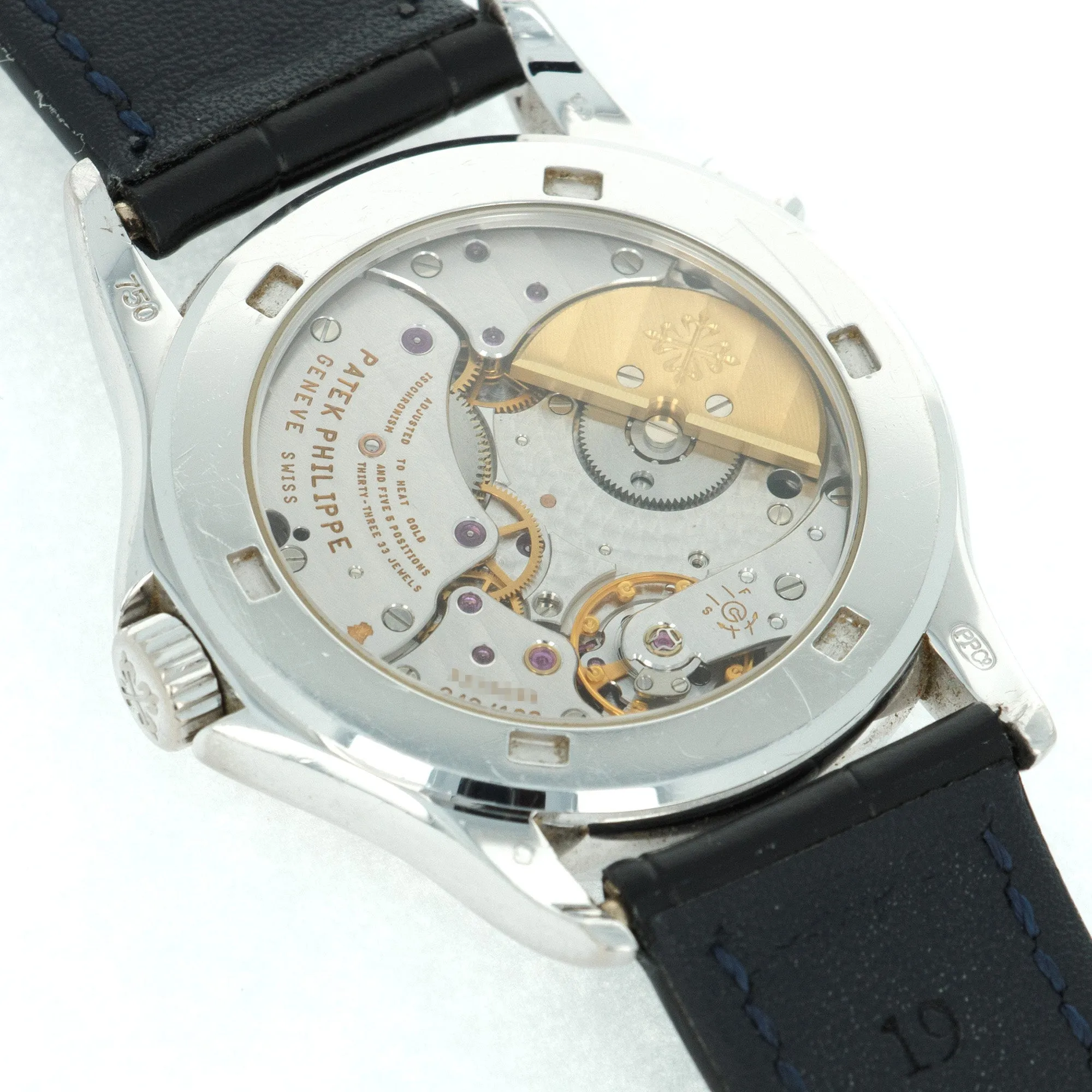 Patek Philippe White Gold World Time Watch Ref. 5110