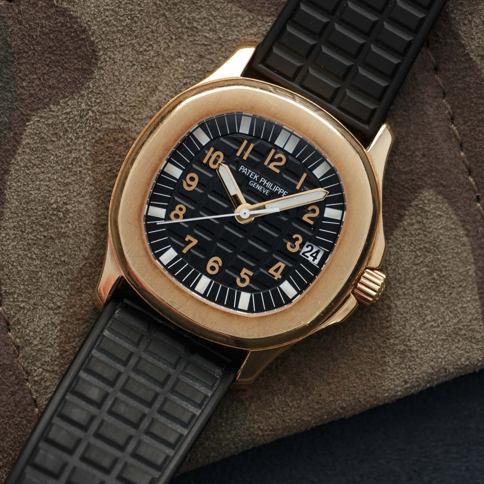 Patek Philippe Yellow Gold Aquanaut Watch Ref. 5066