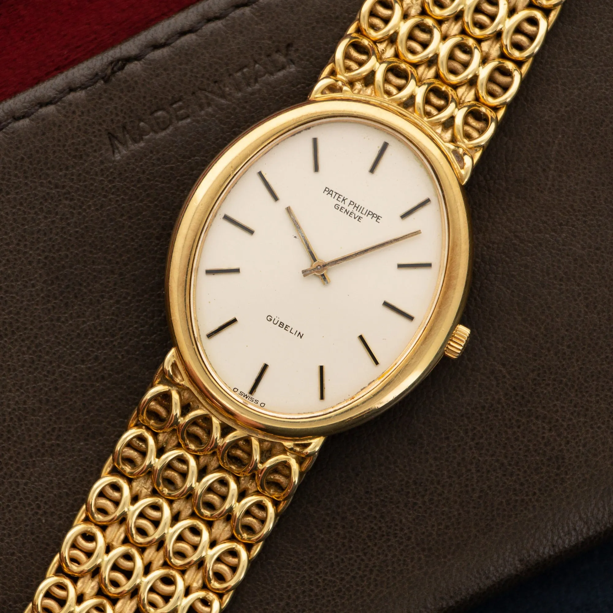 Patek Philippe Yellow Gold Bracelet Watch Ref. 3598
