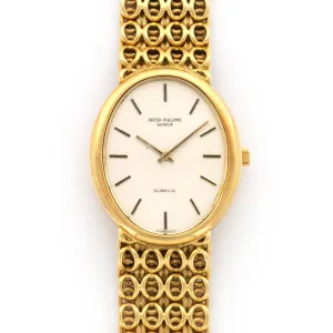 Patek Philippe Yellow Gold Bracelet Watch Ref. 3598