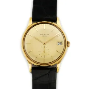 Patek Philippe Yellow Gold Calatrava Automatic Watch Ref. 3514