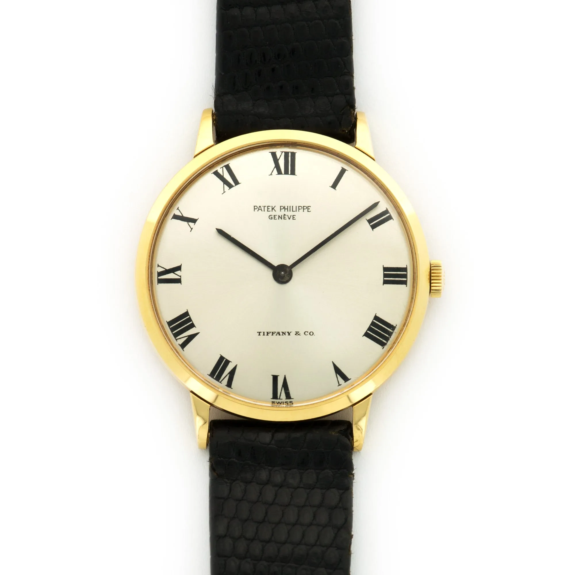 Patek Philippe Yellow Gold Calatrava Tiffany & Co Watch Ref. 3468