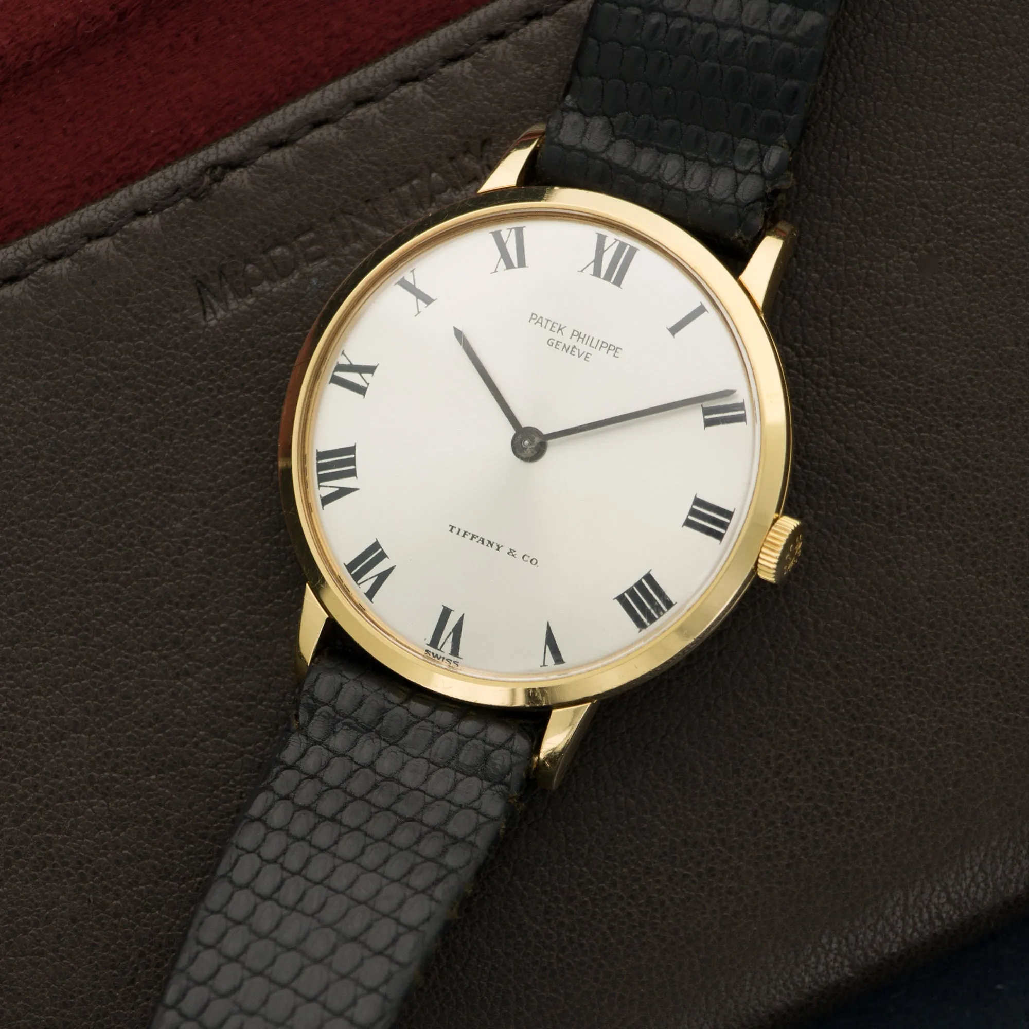 Patek Philippe Yellow Gold Calatrava Tiffany & Co Watch Ref. 3468