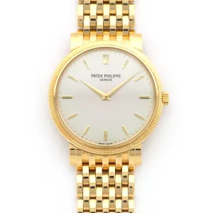 Patek Philippe Yellow Gold Calatrava Watch Ref. 5120