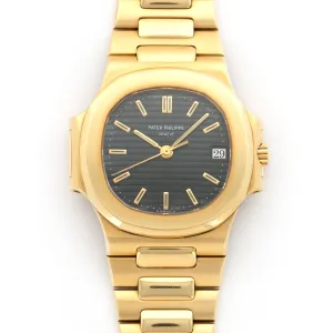 Patek Philippe Yellow Gold Nautilus Watch Ref. 3800
