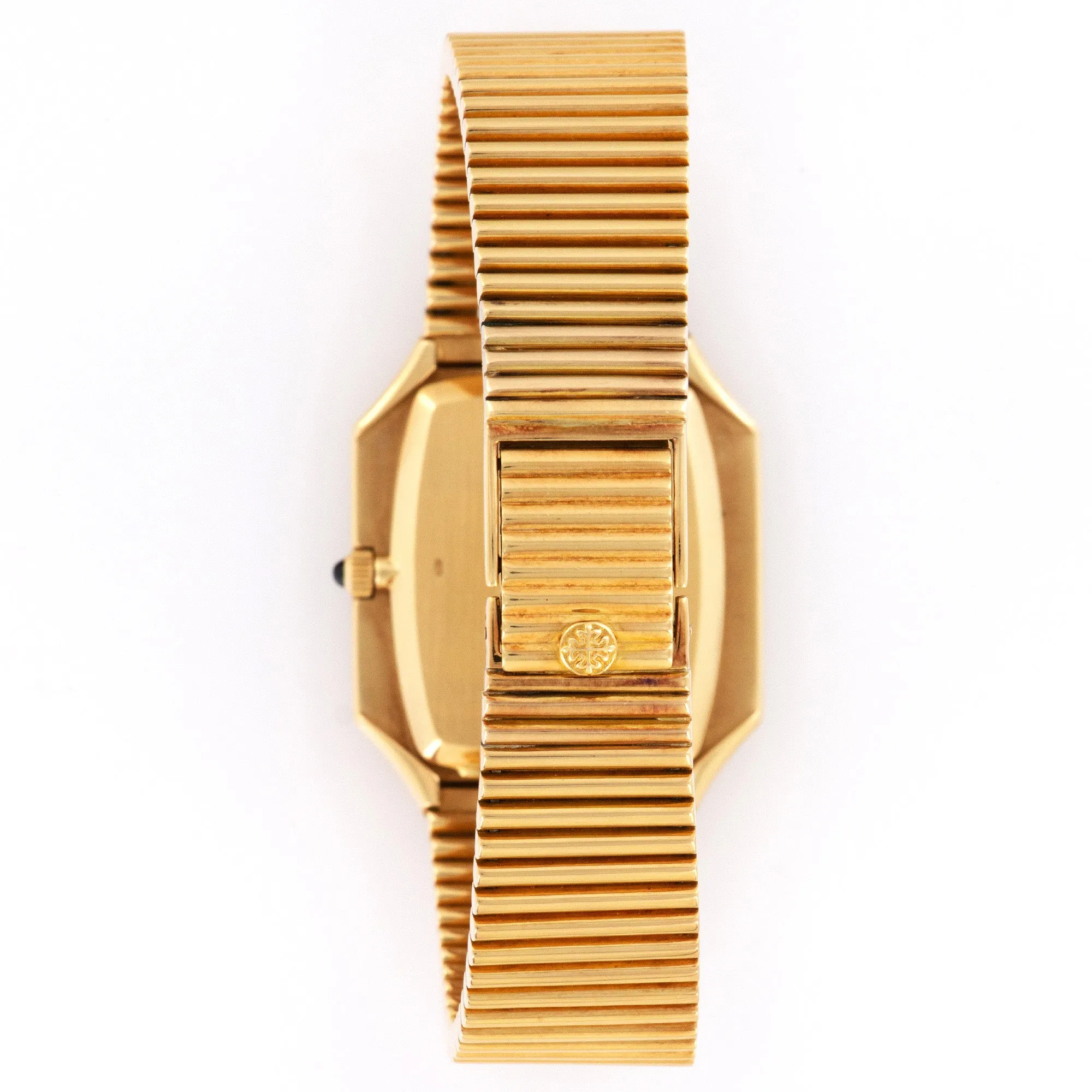 Patek Philippe Yellow Gold Onyx Watch, Ref. 3729