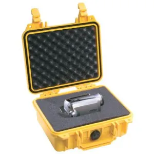 Pelican™ Small Protector Cases, 1200 Case, 7.12 in x 4.12 in x 9 1/4 in, Yellow, 1200-000-240