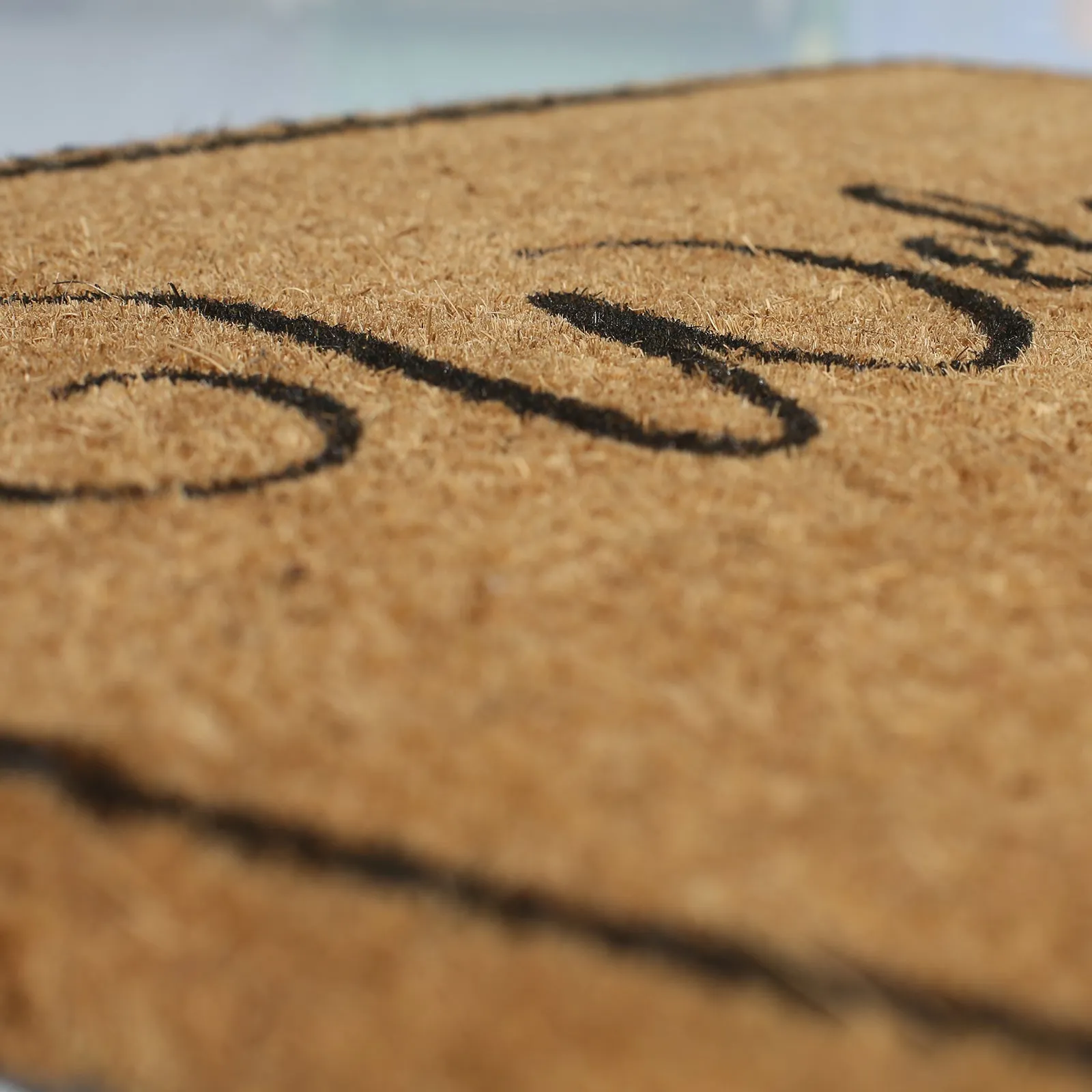 Personalised Doormat - Striped Anchor and Name