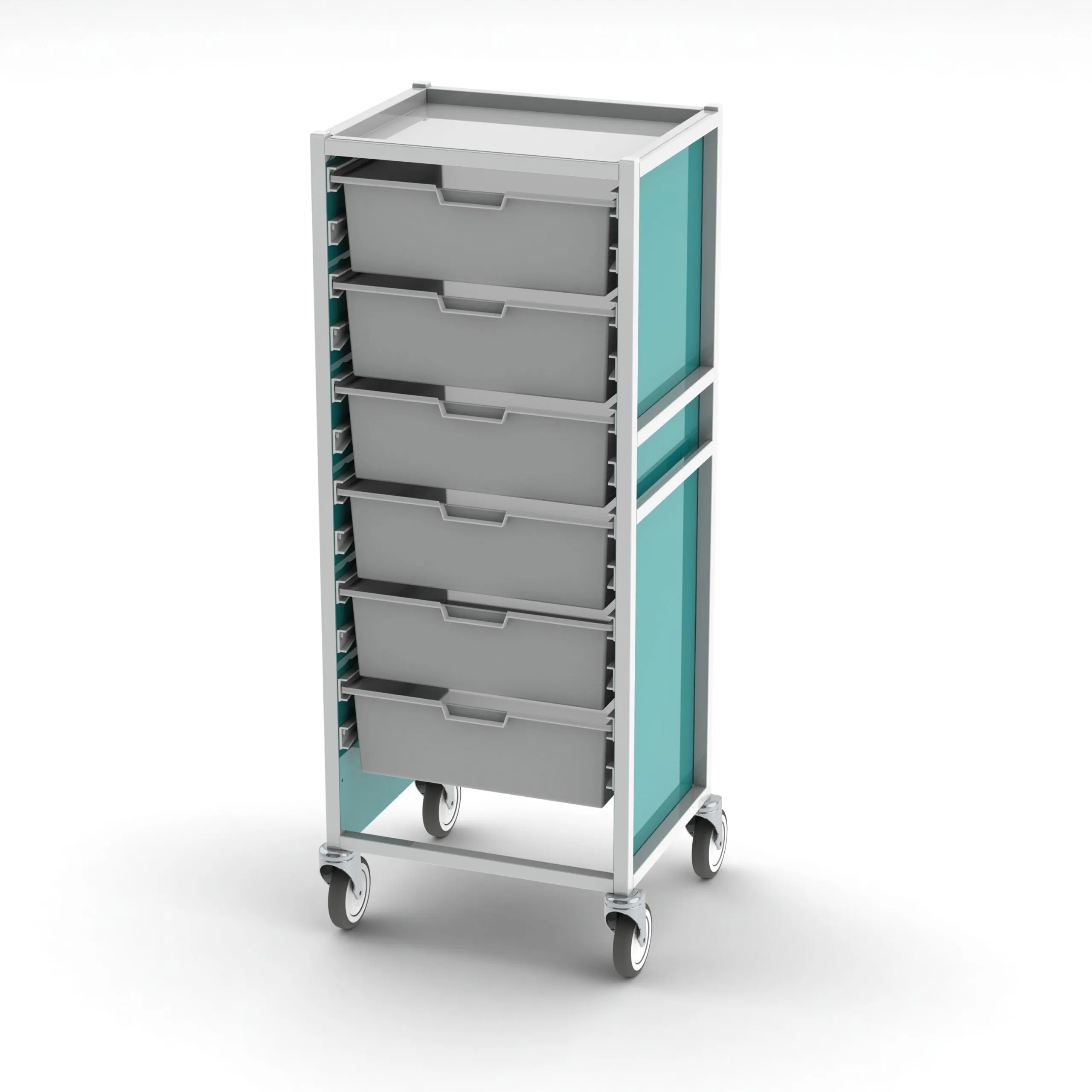 Pharmacy Medical - CareKart | 6 x 160mm Trays | HECCK121