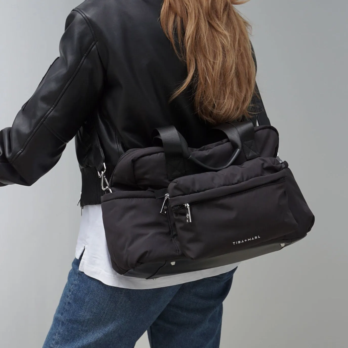 Phoenix Eco Holdall Changing Bag (Black)
