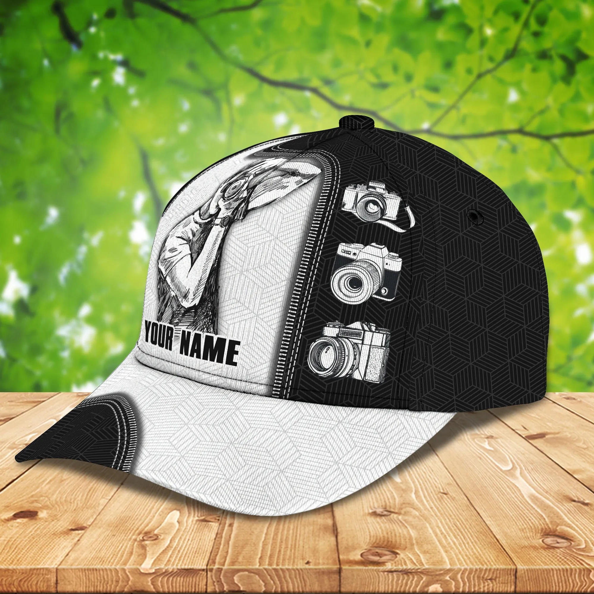 Photographer - Personalized Name Cap - 97