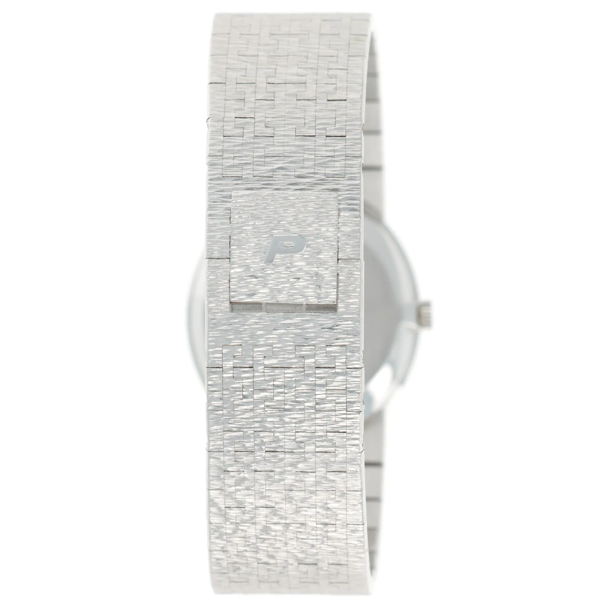 Piaget White Gold Diamond & Onyx Watch, 1970s