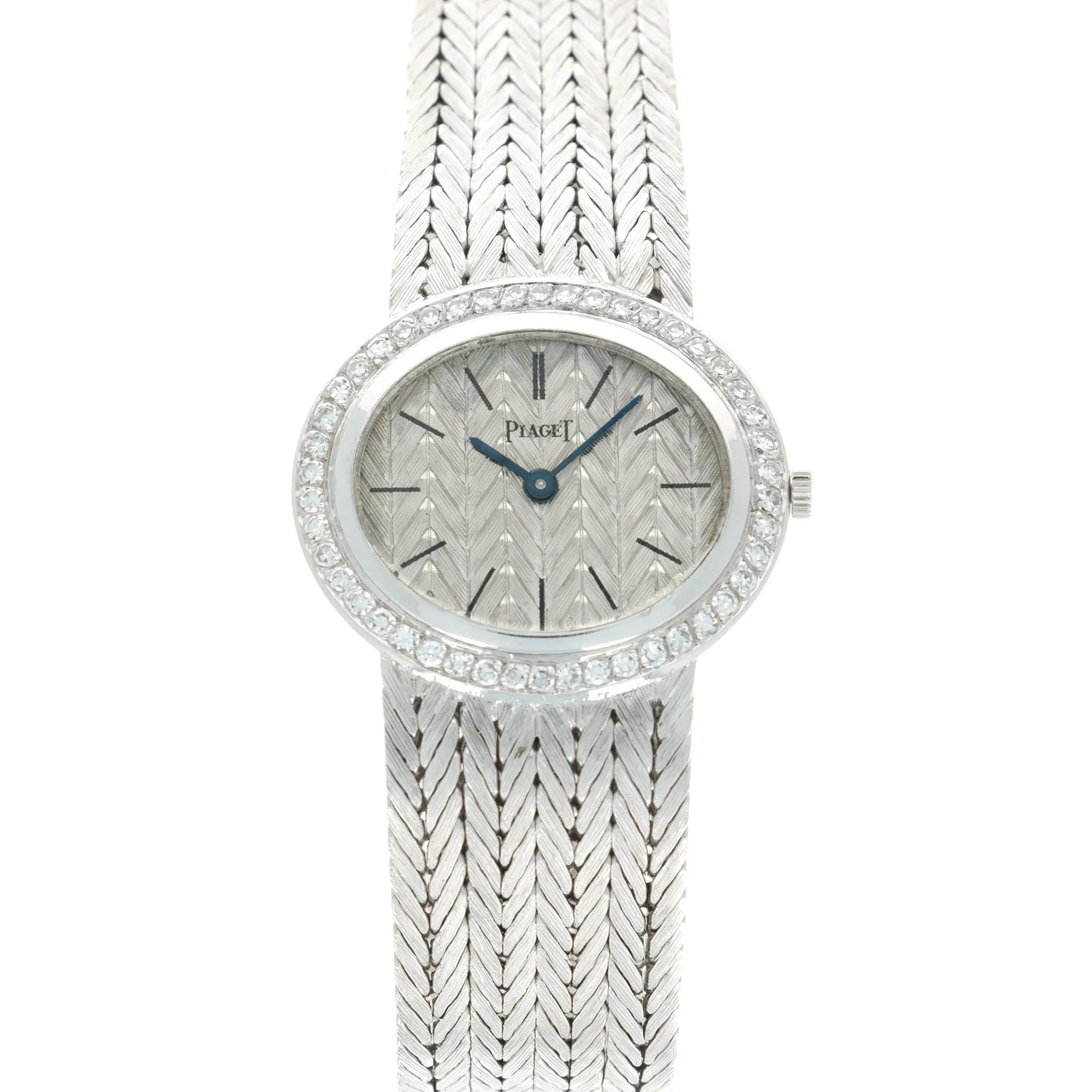 Piaget White Gold Diamond Watch, 1960s