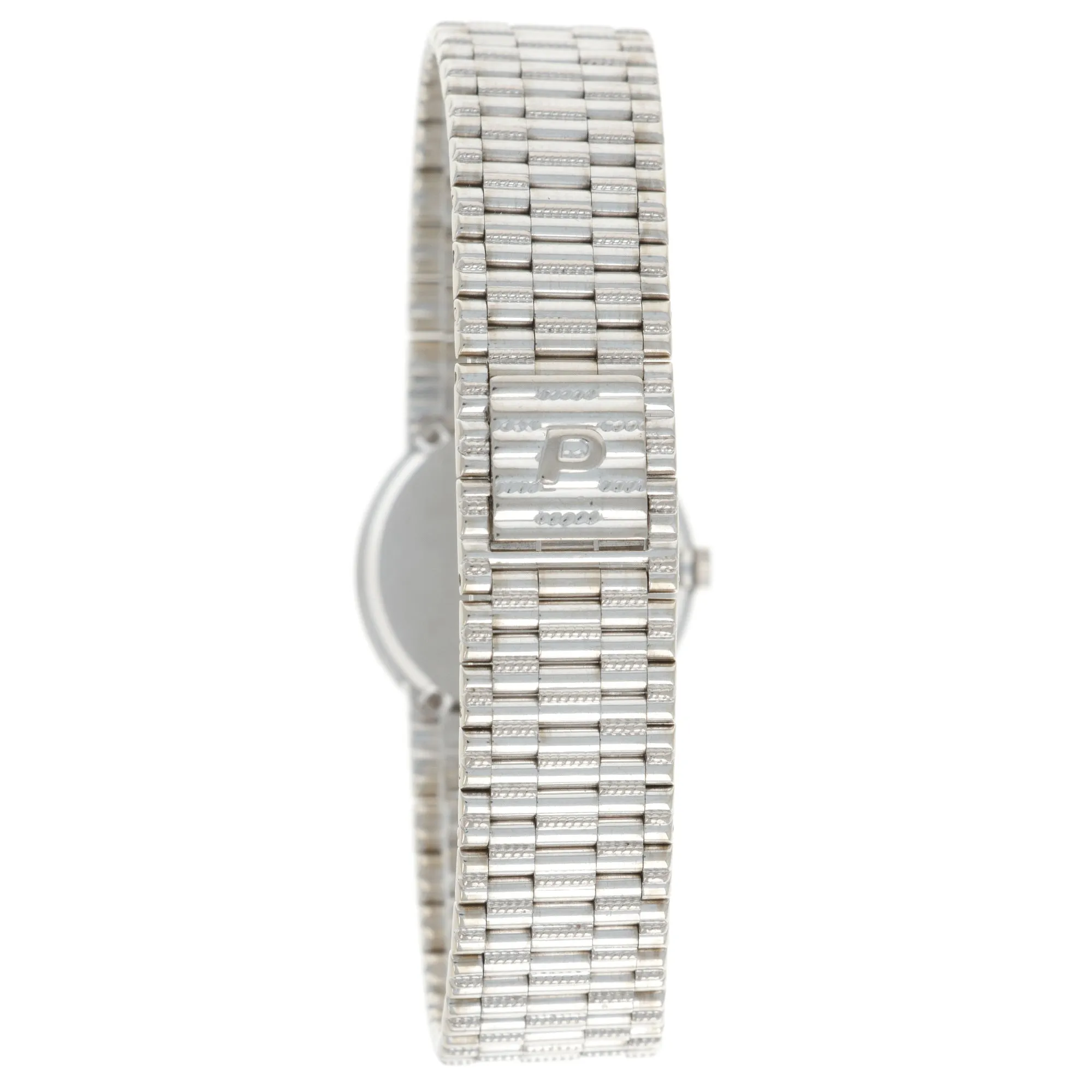 Piaget White Gold Diamond Watch, 1970s