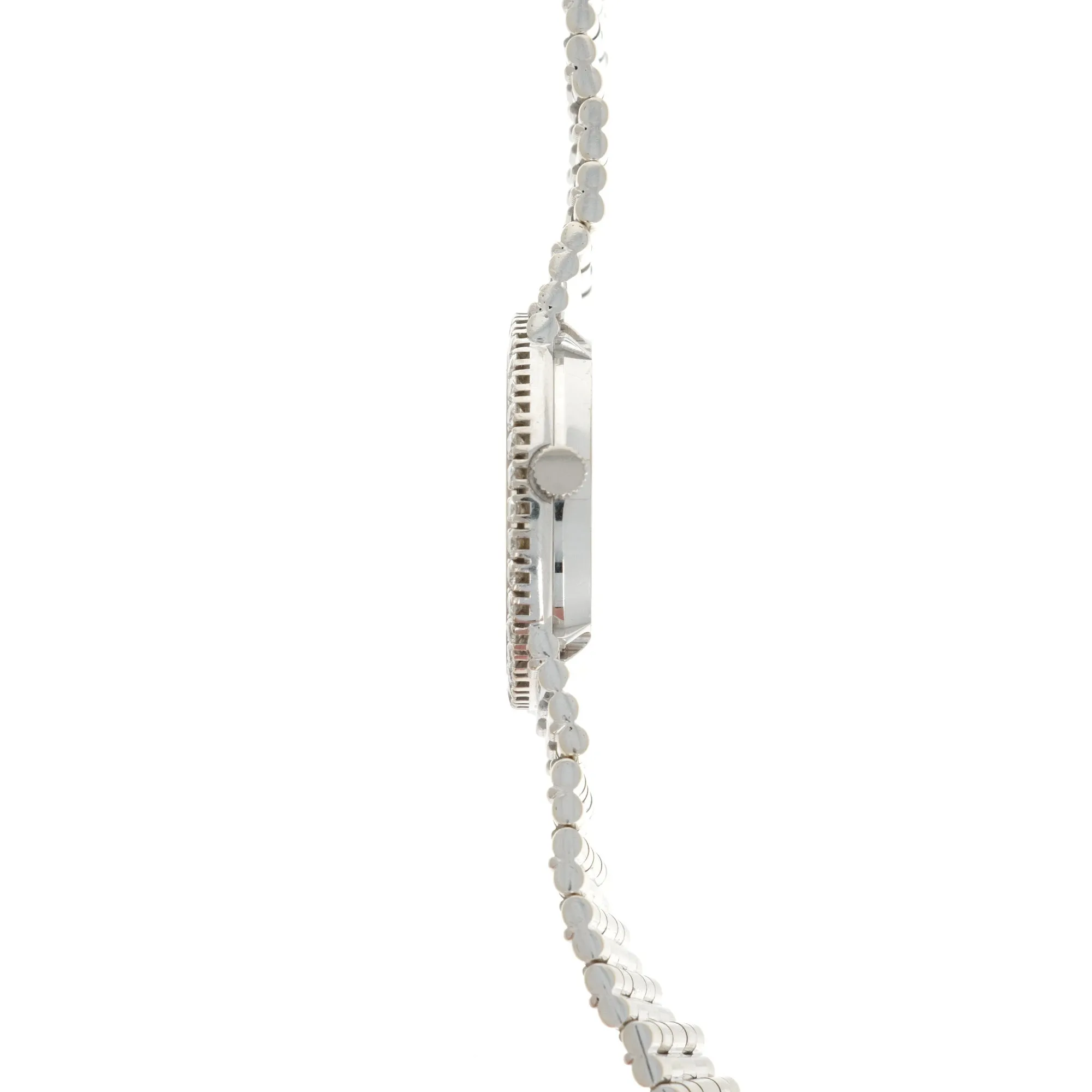 Piaget White Gold Diamond Watch, 1970s
