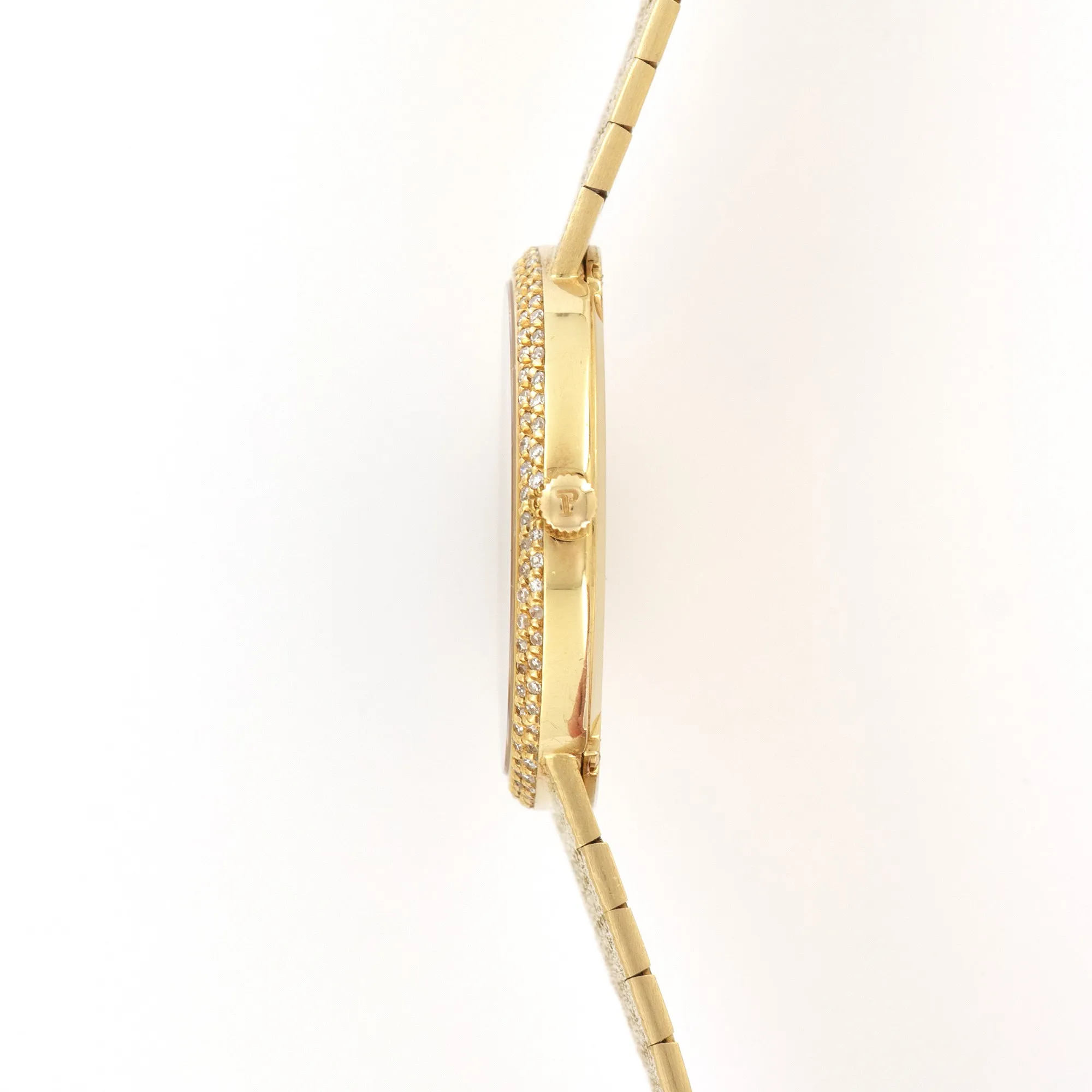 Piaget Yellow Gold Diamond & Onyx Watch