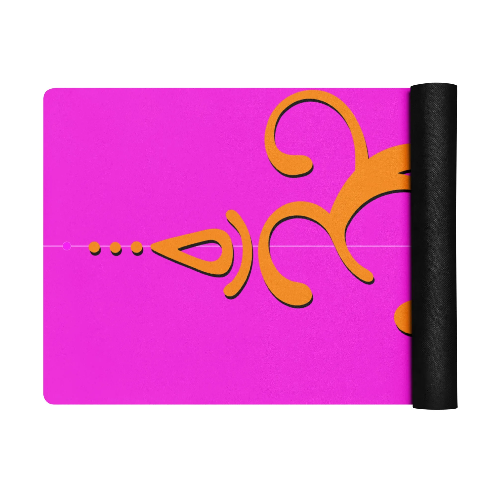 Pink and Gold Align Yoga mat