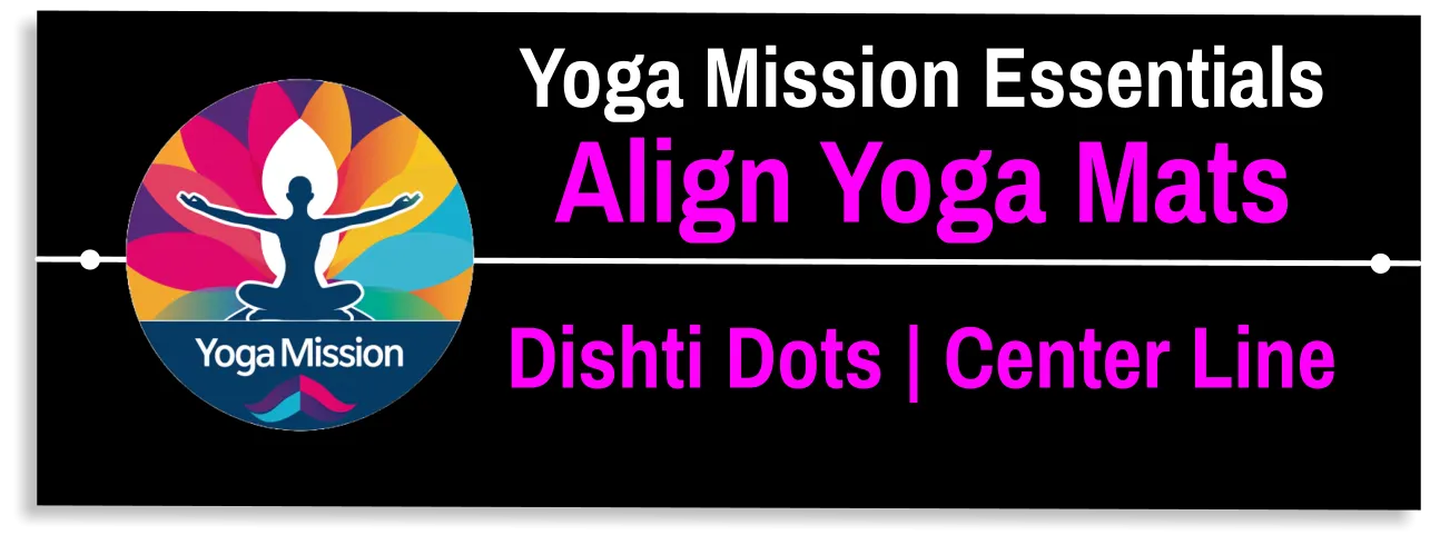 Pink and Gold Align Yoga mat