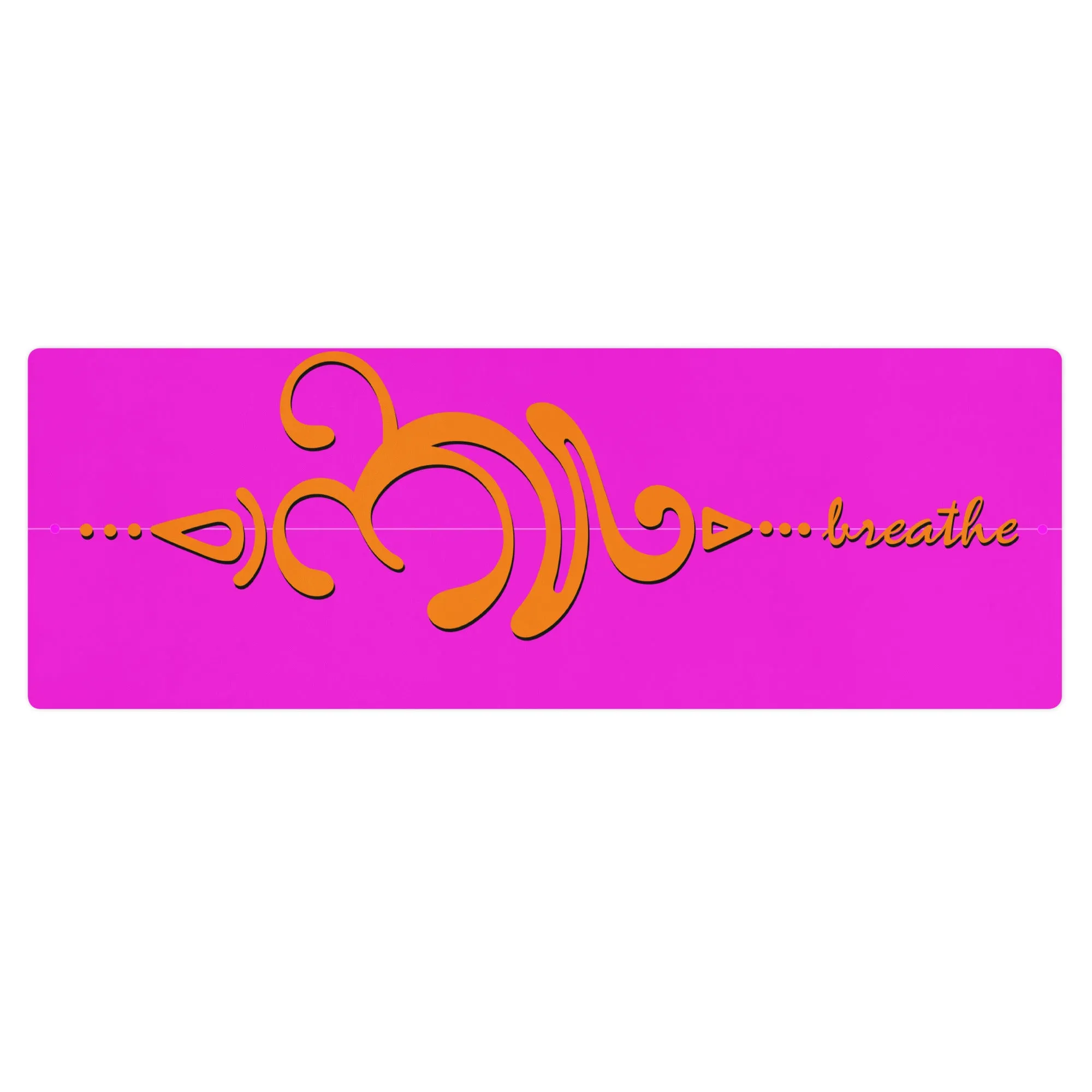 Pink and Gold Align Yoga mat