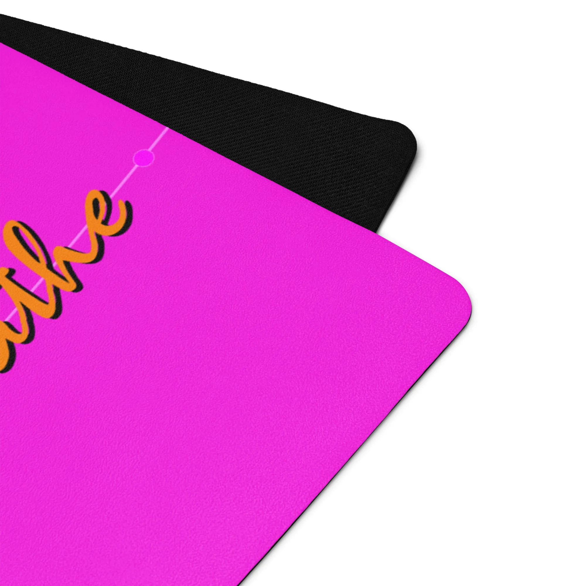Pink and Gold Align Yoga mat